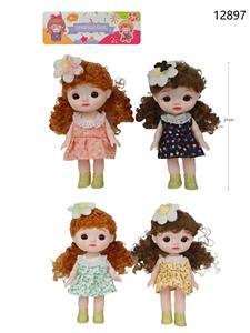 8寸搪胶身体全身软胶PVC萌娃 仿真娃娃 - OBL10383618