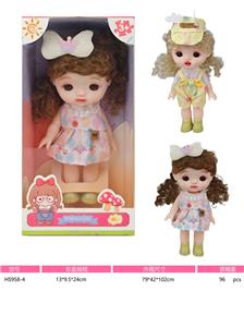 8寸搪胶身体全身软胶PVC萌娃 仿真娃娃 - OBL10383652