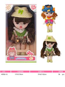 8寸搪胶身体全身软胶PVC萌娃 仿真娃娃 - OBL10383658