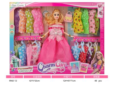 11寸实身九关节芭比娃娃 - OBL10384227