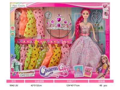 11寸实身活动手芭比娃娃 - OBL10384241