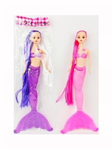 11寸实身美人鱼可儿娃娃 带灯光 带3个LR41电池 - OBL10384281