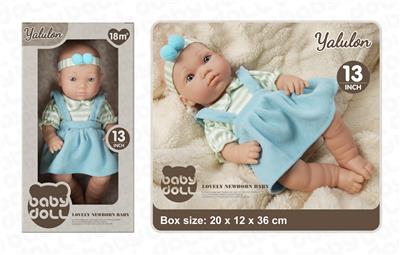13寸全搪胶初生娃娃 - OBL10384785