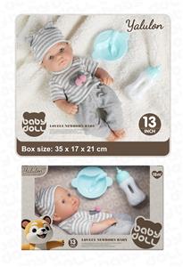 13寸全搪胶初生娃娃 - OBL10384790