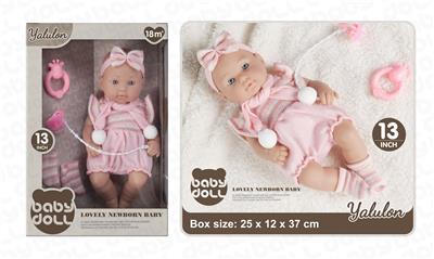 13寸全搪胶初生娃娃 - OBL10384792