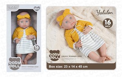 16寸全搪胶初生娃娃 - OBL10384798