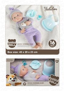 16寸全搪胶初生娃娃 - OBL10384802