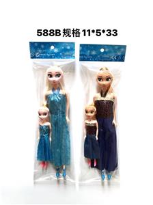 11寸实身芭比冰雪大小公主 - OBL10384992