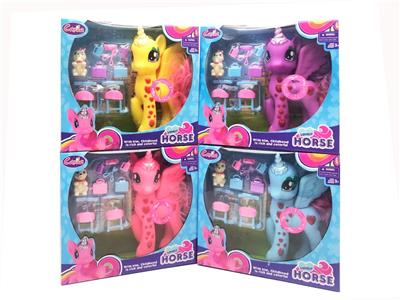 搪胶钻石独角马马宝丽带灯光音乐带教师教材 - OBL10385063