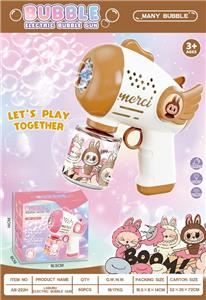 拉布布电动灯光泡泡枪 - OBL10385491