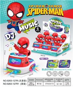 蜘蛛侠
电动声光打碟机 - OBL10385583