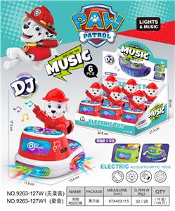 狗狗巡逻队
电动声光打碟机 - OBL10385592