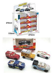 24PCS滑行合金车越野车1:64 - OBL10385669