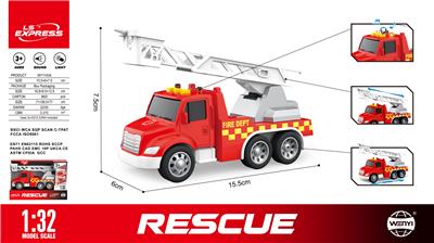 1:32 惯性声光消防车
（声音、灯光） - OBL10386193