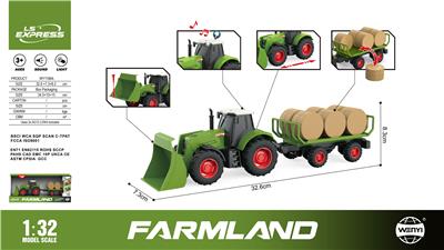 1:32惯性农夫运输车（带灯光声音） - OBL10386202