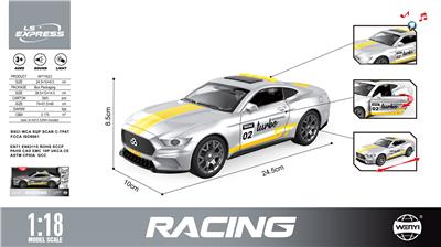 1:18 惯性跑车
（开门，声音、灯光） - OBL10386217
