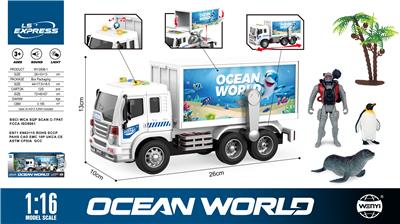 1:16动物越野车套装    
（声音、灯光） - OBL10386220