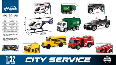 1:32 惯性城市套装
（灯光，声音） - OBL10386224