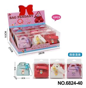 拉布布皮革手饰袋 - OBL10386339