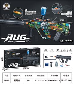 大号上供电动AUG水弹枪3.7V（枪头带回膛、枪身带回膛片）
皮肤绿 - OBL10386581