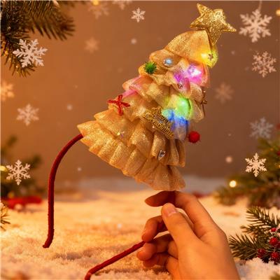 荧黄圣诞树发箍 - OBL10387208