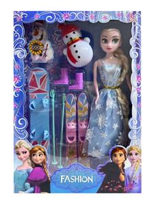 11寸实身活手冰雪奇缘娃娃 - OBL10387894