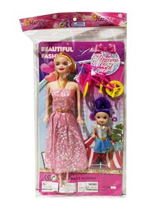 11寸实身固手芭比娃娃 - OBL10387901