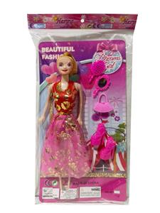 11寸实身固手芭比娃娃 - OBL10387902