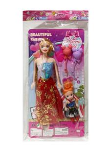 11寸实身固手芭比娃娃 - OBL10387904