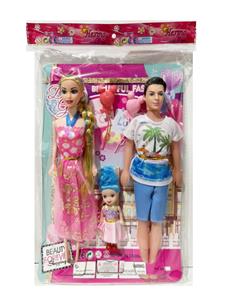 11寸实身固手芭比娃娃 - OBL10387905