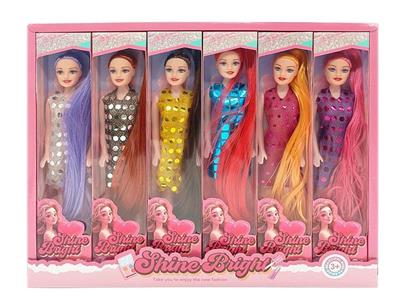 11寸空身芭比娃娃 1展示盒12小盒 - OBL10387942