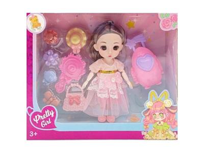 6寸实身关节公主娃娃 - OBL10388389