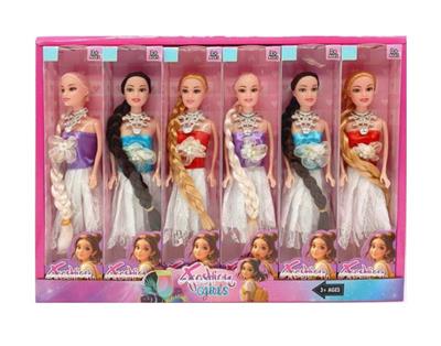 11寸实身固手芭比娃娃（12只装） - OBL10388393