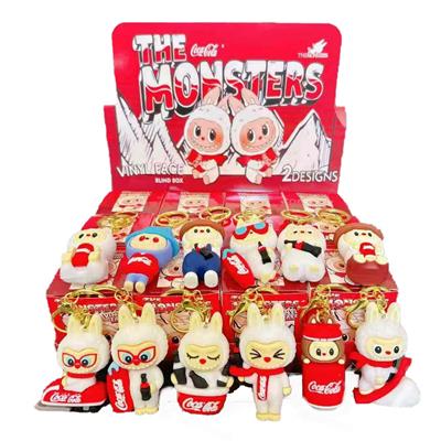 12入超大号滑板可乐拉布布
金色钥匙扣款 - OBL10388518