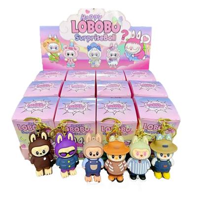 12入超大号帅气拉布布
金色钥匙扣款 - OBL10388525