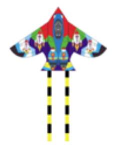 飞机型97CM宽卡通风筝包线 - OBL10388631