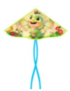 115CM宝石型宽卡通风筝包线 - OBL10388635