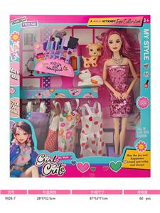 11寸实身十一关节芭比娃娃 - OBL10388692