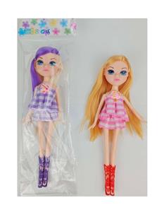 9寸实身活动手大头妹娃娃 - OBL10388705