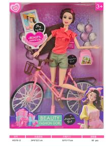 11寸实身11关节单车芭比娃娃 - OBL10388759