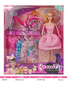 11寸实身活动手芭比娃娃 - OBL10388760