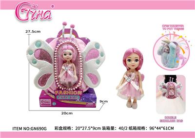 6寸实身6寸花仙子娃包女孩 - OBL10389020