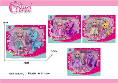 4.5寸实身4.5寸宠物女孩 - OBL10389056