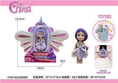 6寸实身6寸花仙子娃包女孩 - OBL10389097