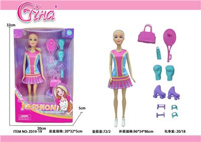 11.5.寸实身11.5寸网球运动女孩 - OBL10389147