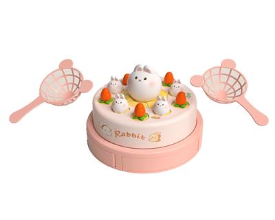 卡通益智小兔弹射盘桌面游戏 - OBL10389278