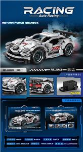 DIY拼装积木 科技回力车 - OBL10389333