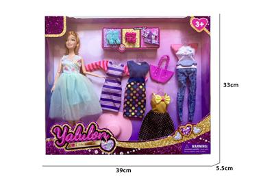 11.5寸实身关节换装娃娃 - OBL10389498