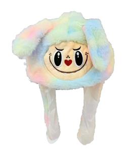 扎染拉布布带灯动耳帽 - OBL10389743