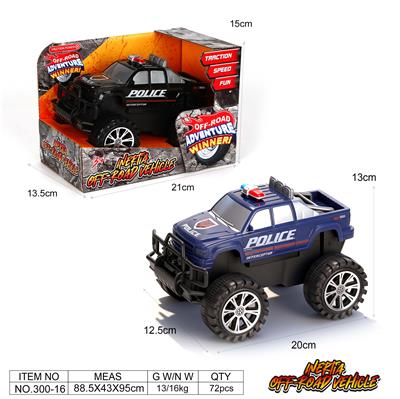 皮卡警车惯性车 - OBL10389939